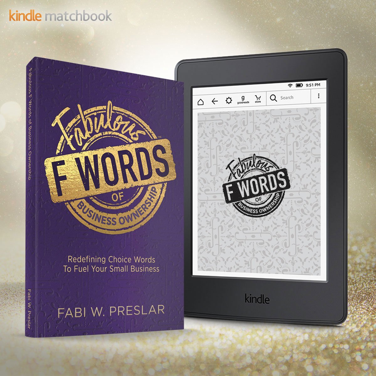 fabipreslar's tweet photo. FA-LA-LA-LA-LA » Buy the print copy of “Fabulous F Words of Business Ownership” and get the Kindle version for only $2.99. Keep the e-book for yourself and wrap up the print book for a friend this holiday season. 
• • •
https://t.co/yLjhGckgBP https://t.co/TLZC7CnYFR