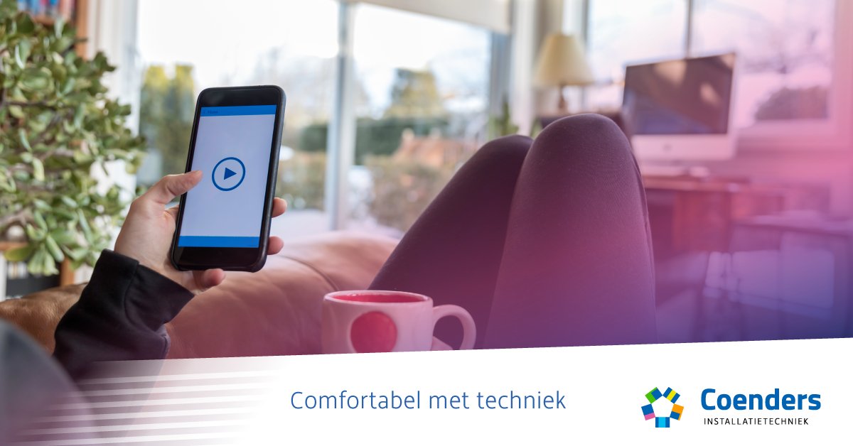 Coendersnl's tweet photo. Je komt thuis; met één druk op de knop gaat de #verlichting aan, gordijnen open en de #verwarming op 21 graden.  Bijna alles is mogelijk. Lijkt je dat wat? https://t.co/YIz2f767WO https://t.co/SUUodAr2oi