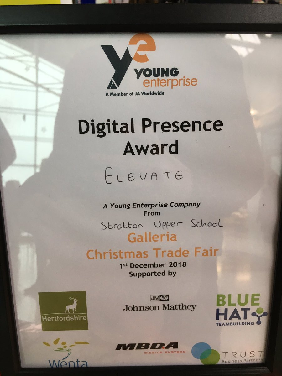 YeElevate's tweet photo. Today’s trade fair has been a success, we’ve won a total of 4 awards including best company, best customer focus, digital presence award and innovation and creativity and we couldn’t be happier.

There’s still time to come a pick up a clock at the Hatfield galleria https://t.co/xsWIhTOB6A