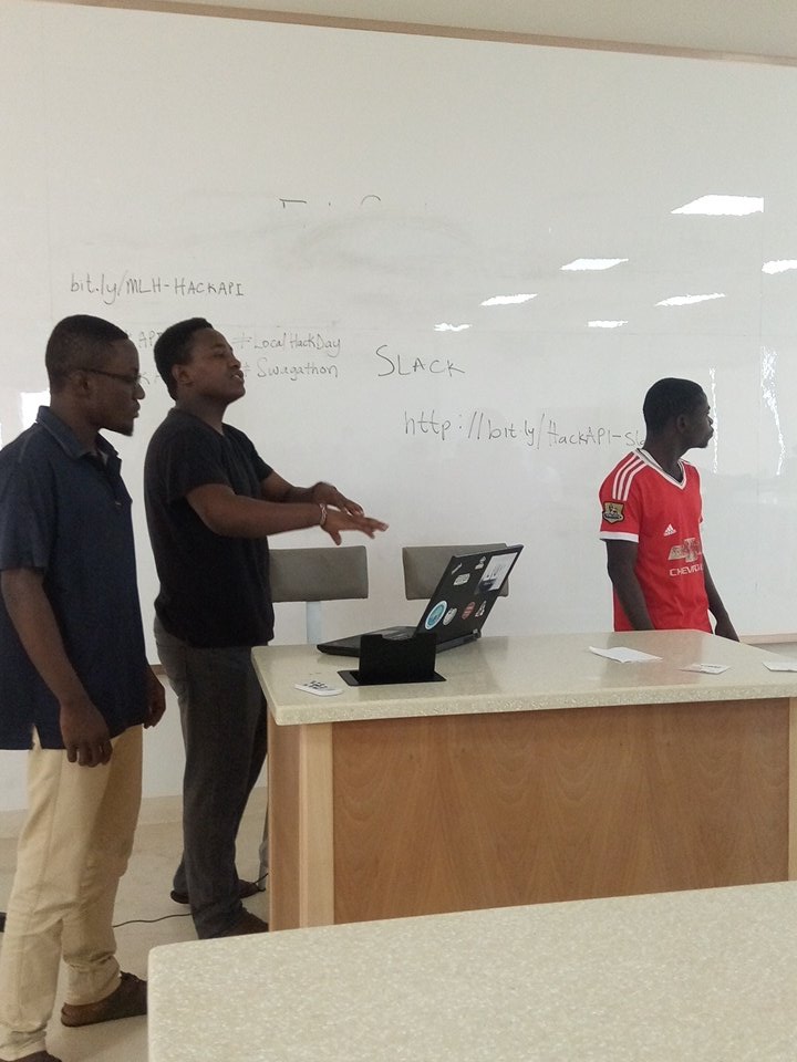 HackAPI_GH's tweet image. Team 11
Transcriber- Is an oral notes taking applications that converts live recording into text format!
#HackAPIGH #LocalHackDay #Swagathon
@cloudinary @github @dottechdomains @dscashesi @Ashesi @AshesiDesign