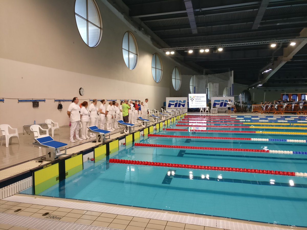 Oggi siamo a Trieste per il Trofeo Soranzio - Memorial Marini. Crono automatico Venezia, crono manuale Trieste. Giudici GUG-FVG Streaming su natatoria.com by <a href="/siteland_it/">Siteland</a> #cronometristi #fin <a href="/federcronos/">F.I.Cr. - Cronometristi</a> <a href="/GugFvg/">GUG - Fvg</a>