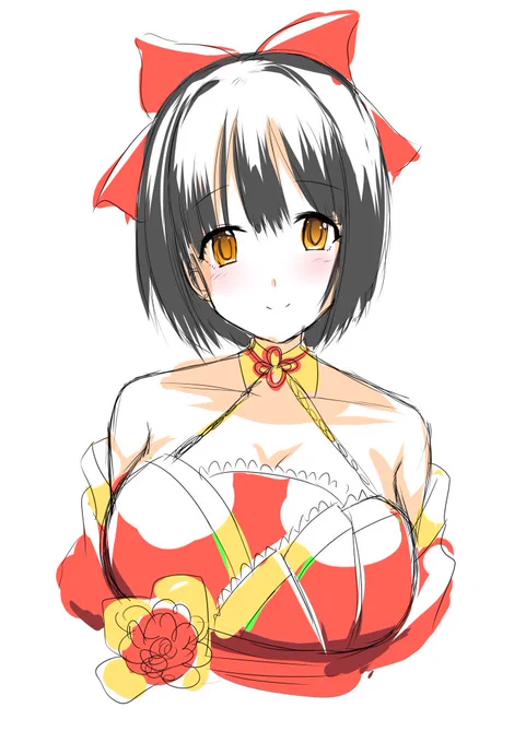 鷹富士茄子役の森下来奈さんが美しかったっていう絵 