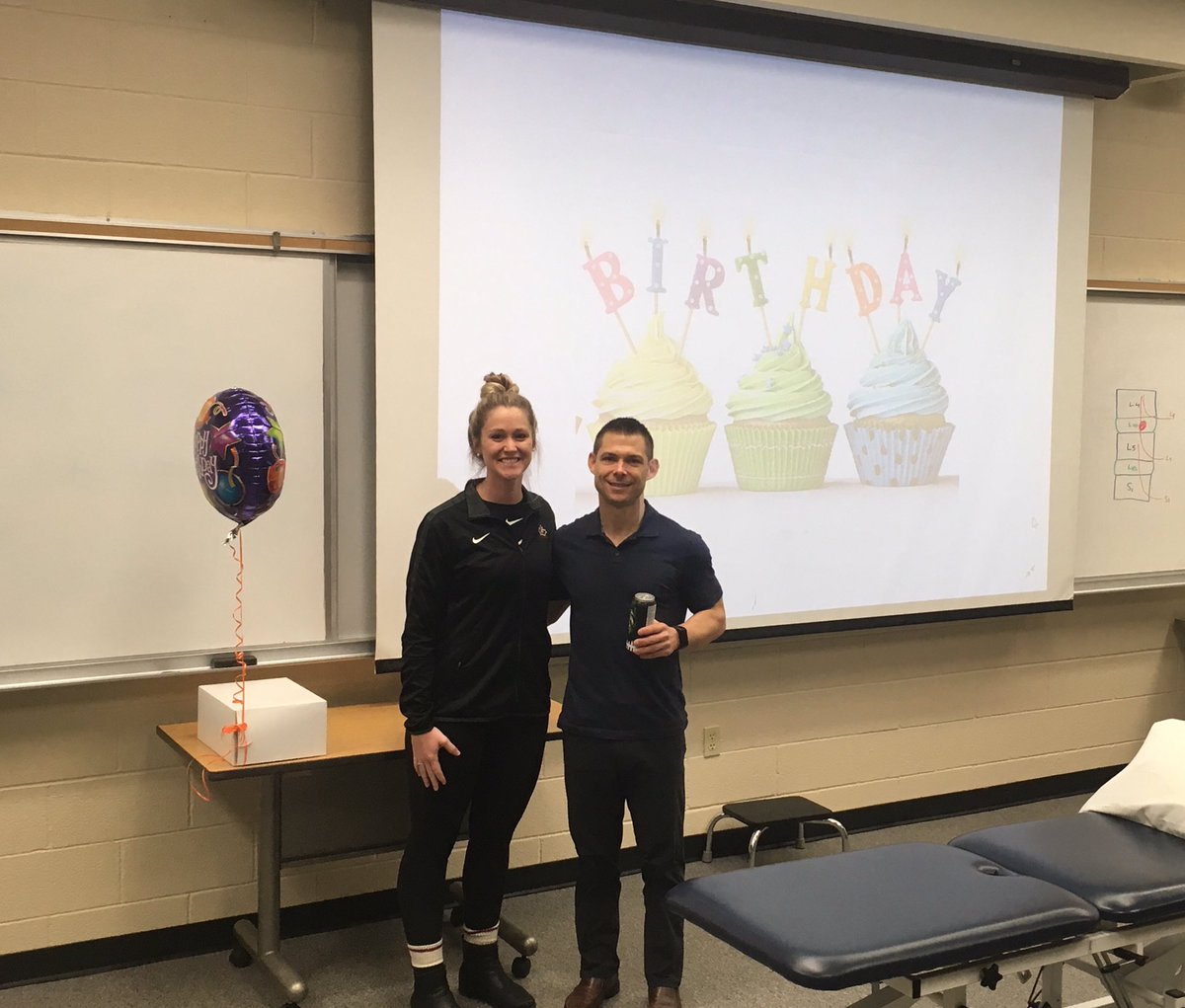 FKSMC's tweet photo. Birthday shout out to our physiotherapist, Brian Webb! He’ll be enjoying his birthday filling minds with knowledge today in the level 2 lower manual therapy course! @londonorthounit #fcampt #manualtherapy https://t.co/dsBMgTSVdQ