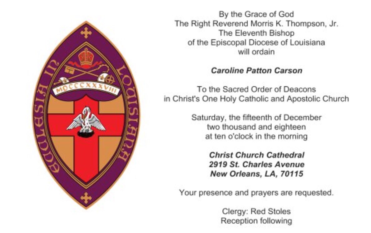 Conductor222's tweet photo. 15 days! #deacon #Episcopal #Anglican #EDOLA #ordination https://t.co/jfb22BOGjx