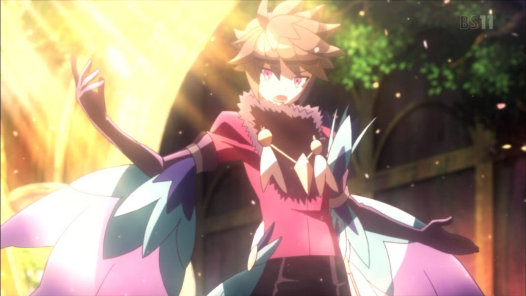 ひいろ A Twitter メルクストーリア 8話 急に歌うよ からのあばばば かおす先生ですかw 1人三役日笠さん流石です アンテルの圧巻の歌声 歌いきったよ 初見わかりにくいけれど セレナさんは歌声を奪われたからフォルナを代役に立てたって事ですよね 捨てた