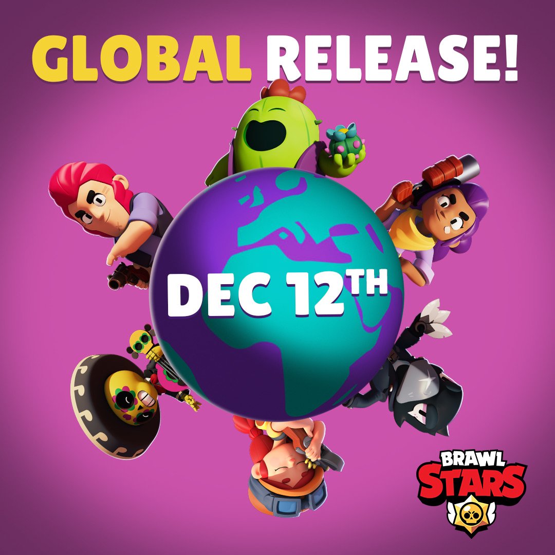 Brawl Stars On Twitter Brawl Stars Will Release Globally On December 12th If You Have Not Pre Registered Yet Go To Https T Co Cniu5xjw3u Https T Co Xjasm2r6nk - brawl stars global update