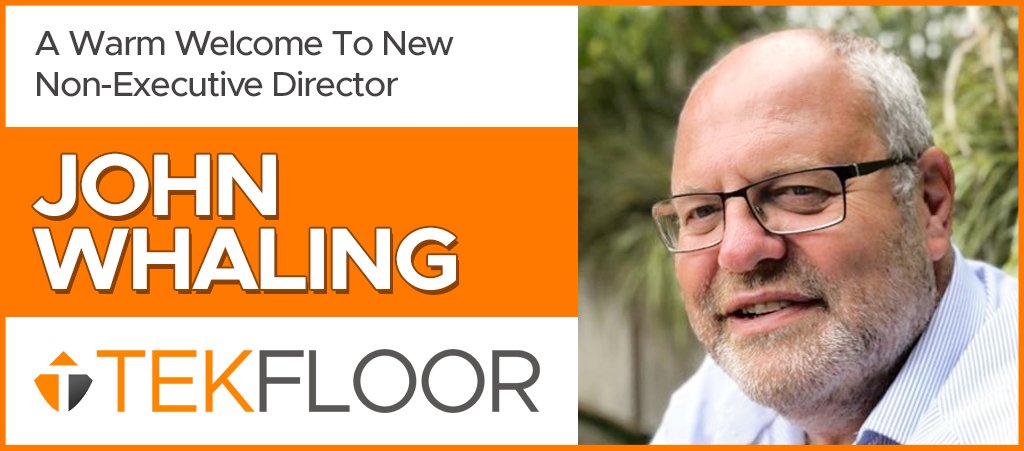 Tekfloor's tweet photo. **ANNOUNCEMENT**
We are delighted to announce the appointment of John Whaling as Non-Executive Director of Tekfloor Ltd. Read more on our latest news post: https://t.co/U287kxgiI5

#tekfloor #screeding #rendering #UKdistributor https://t.co/uhtJqK2Fx7
