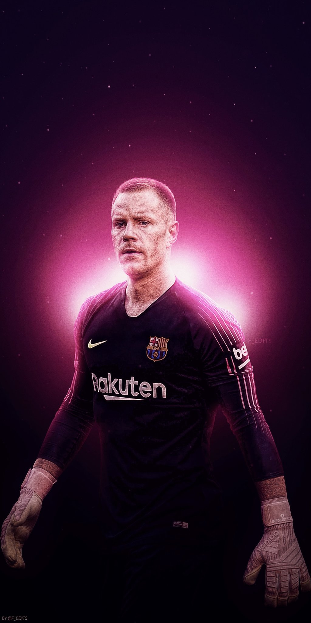 Download wallpapers MarcAndre ter Stegen FC Barcelona German football  player goalkeeper portrait blue stone background Catalonia La Liga  Spain football for desktop with resolution 2880x1800 High Quality HD  pictures wallpapers