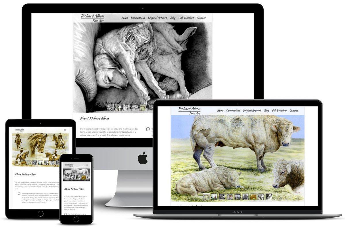 Craythorn's tweet image. New website for the Tavistock based artist, Richard Albon

Read more - craythorn.co.uk/richard-albon/

#webdesigndevon