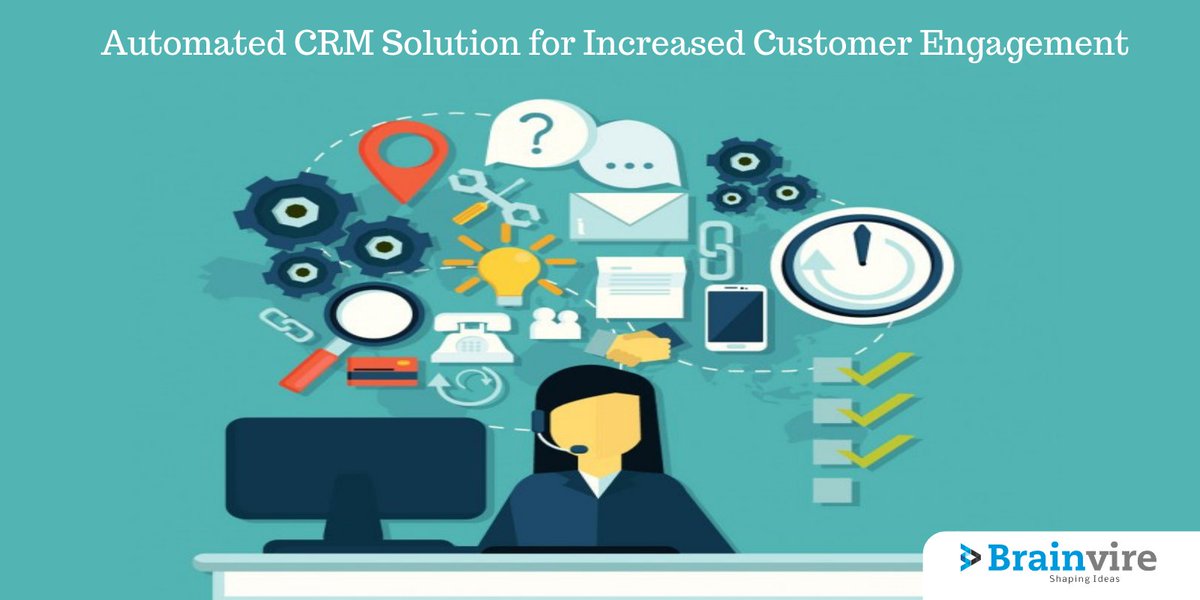 Brainvire developed #automatedCRM solution to nurture customer relationships and boost sales!  
Visit: goo.gl/8xc32Z