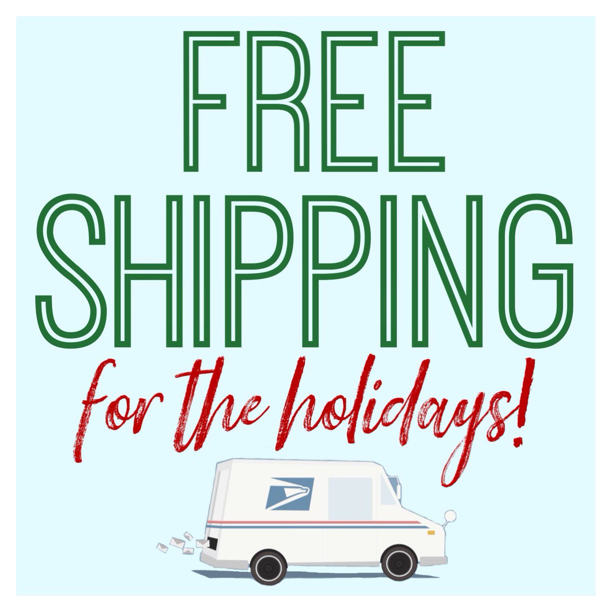Did someone say free shipping for the holidays?! 👀