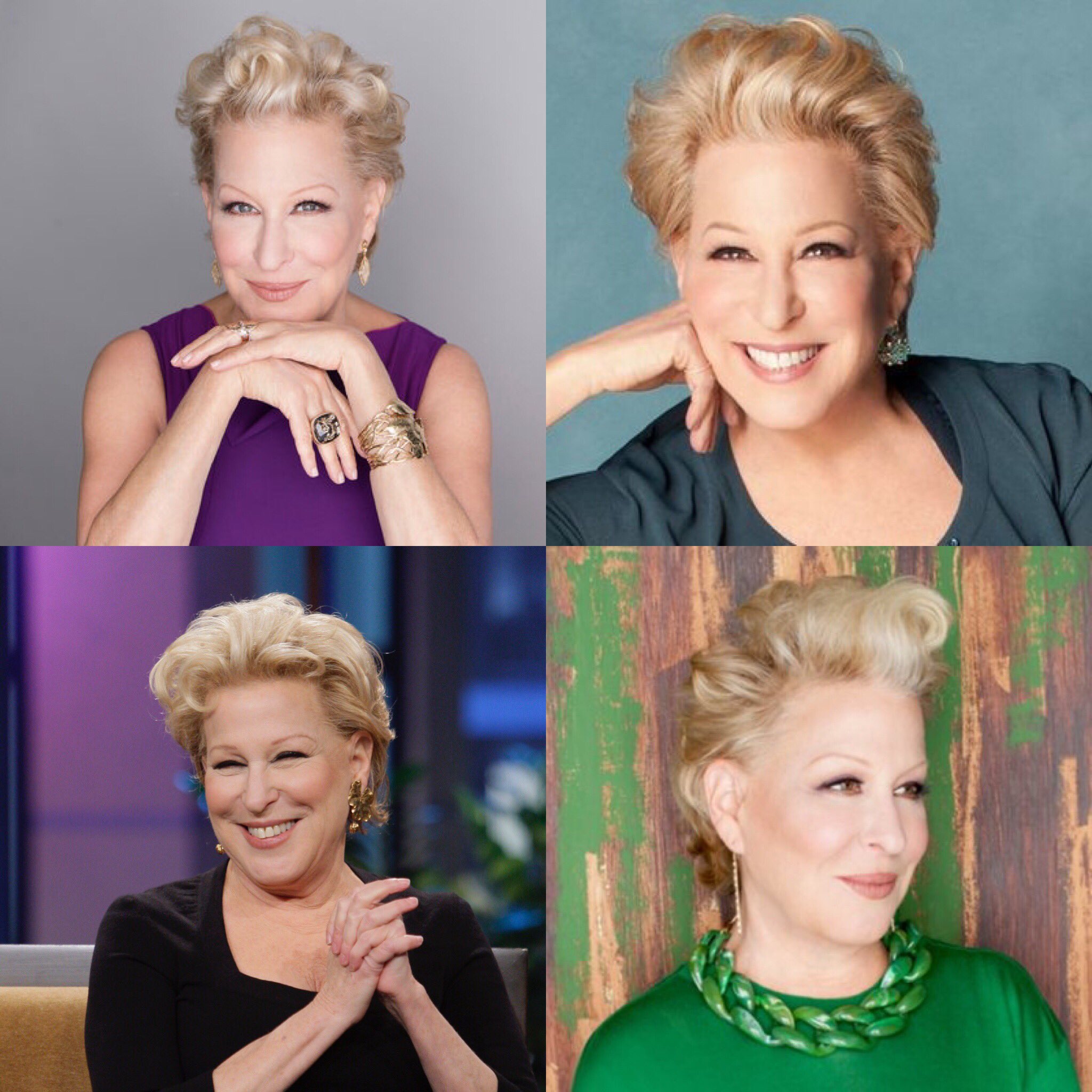 Happy 73 Birthday To Bette Midler . Hope that she has a wonderful birthday.       