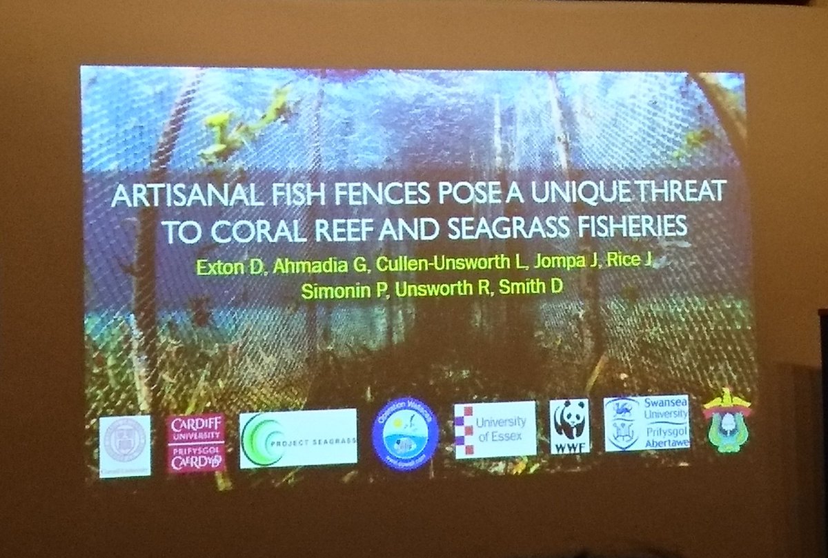 Do artisanal fish fences pose a threat to reefs? They are being used now more than ever, despite significant physical benthos damage, large impact on fish populations, non-selective targeting, social conflicts &amp; high costs 
<a href="/DanExton/">Dan Exton</a> <a href="/opwall/">Operation Wallacea</a>
#RCUK2018 #IYOR2018 #YearOfSea2018