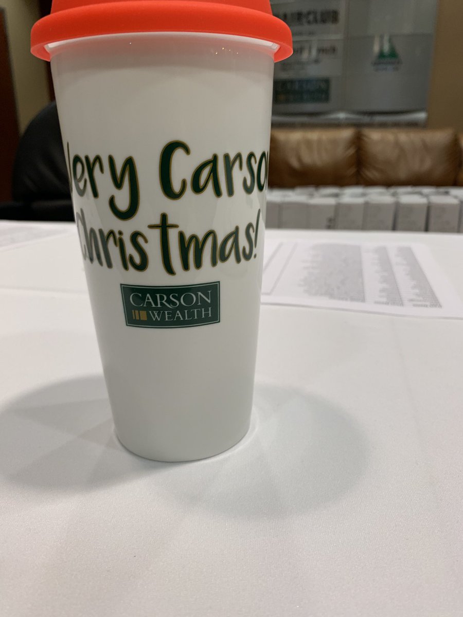 PaulWestCoach's tweet photo. We are ready! @CarsonWealth #CarsonChristmas @CarsonGroupLLC https://t.co/gkQWcf4qin