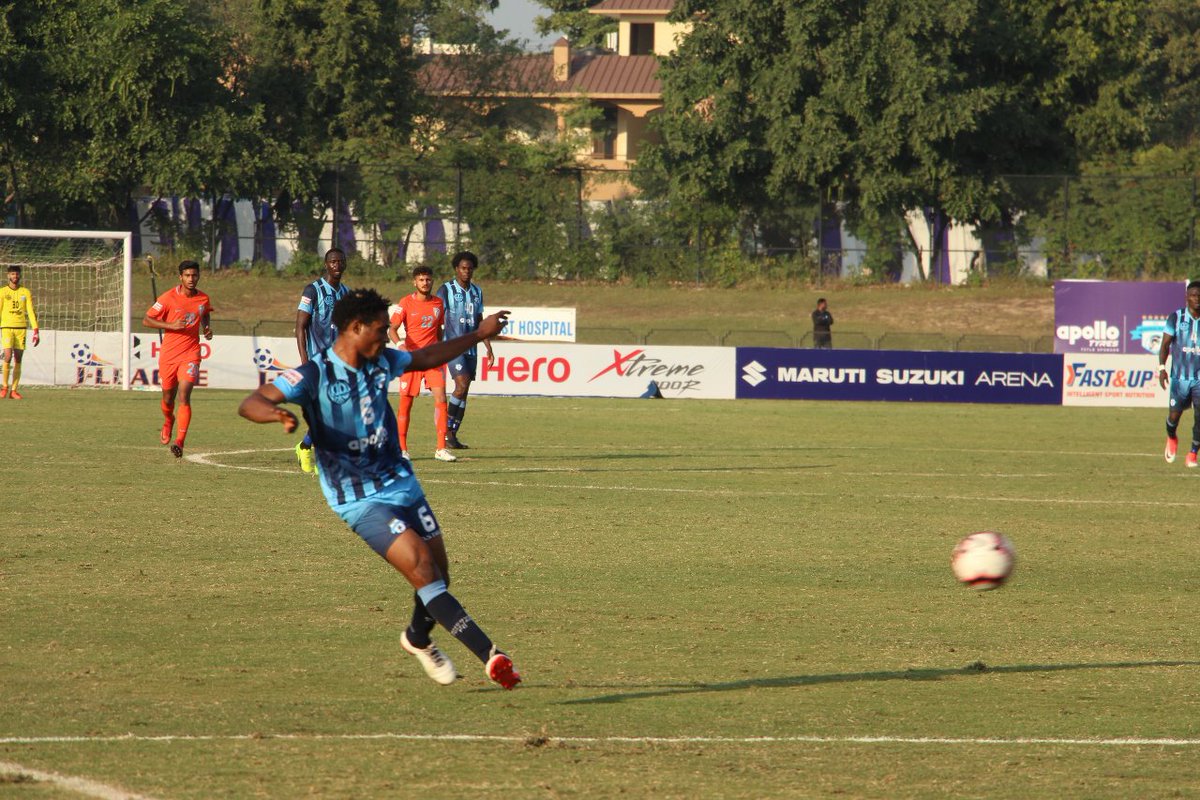 minervapunjabfc's tweet photo. More photographs from our victory against the Indian Arrows.
#IndianFootball #MPFCARW https://t.co/Qux9QVd9ZH