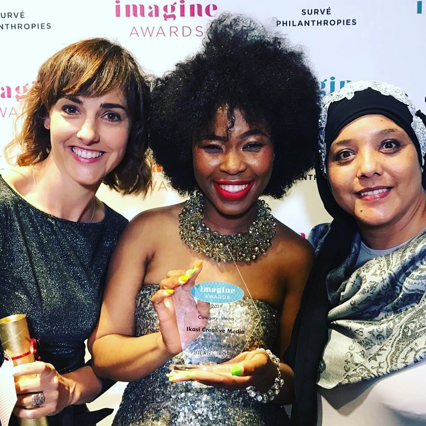 Our training organization <a href="/iKasiMediaDev/">iKasi Creative</a> won an Imagine Award last night for rural development in the Media category. So proud! Thank you <a href="/IqbalSurve/">DR. IQBAL SURVÉ</a> <a href="/surve_phil/">Survé Philanthropies</a> what a lovely and meaningful evening #ImagineAwards2018 #skillsdevelopment