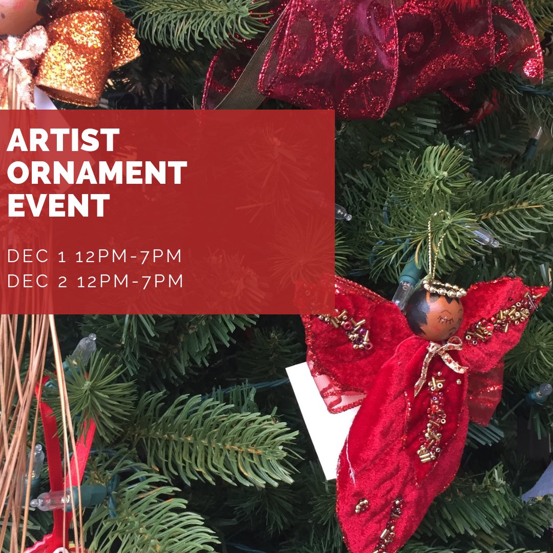 Today is our 10th Annual Artist Ornament event. Featuring #blackdolls, ornaments, And holiday cheer from
Carole Brothers
Paula Whaley
Tonia Mitchell
Tamara Thomas
Daisy Carr
Oumar Cisse
And more: 1524 U Street NW