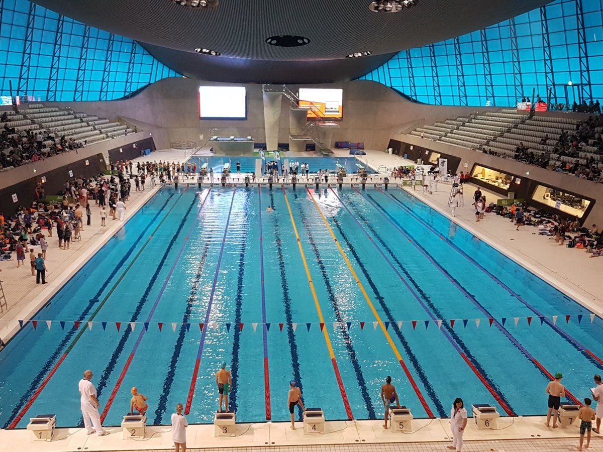 We have all made it to the #londonaquaticcentre #isaswimming2018