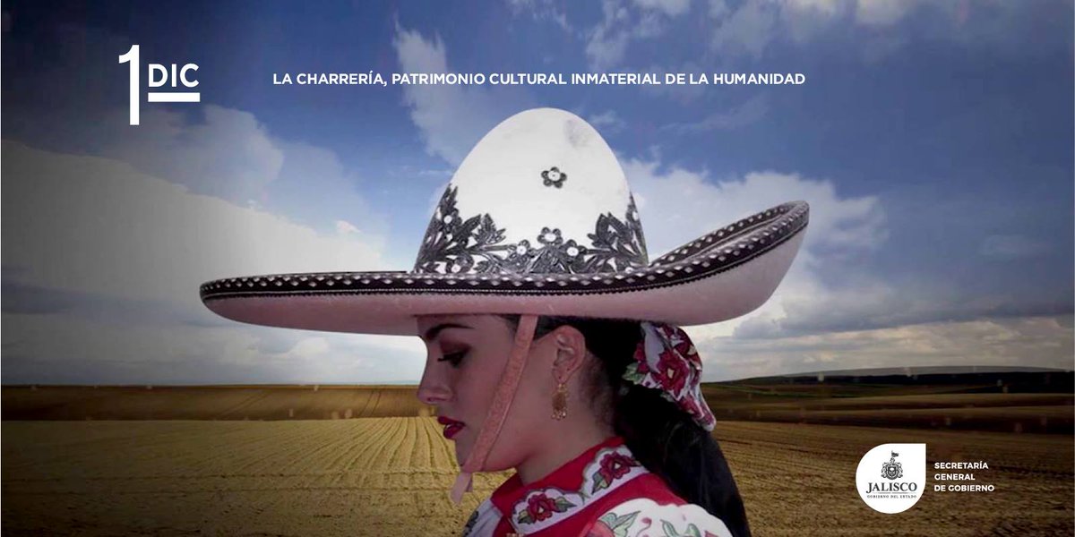 La #charrería siempre será un icono de nuestro bello Jalisco, y ser jalisciense sin duda es un orgullo inigualable. Hoy celebramos que esta actividad es Patrimonio Cultural Inmaterial de la Humanidad.
