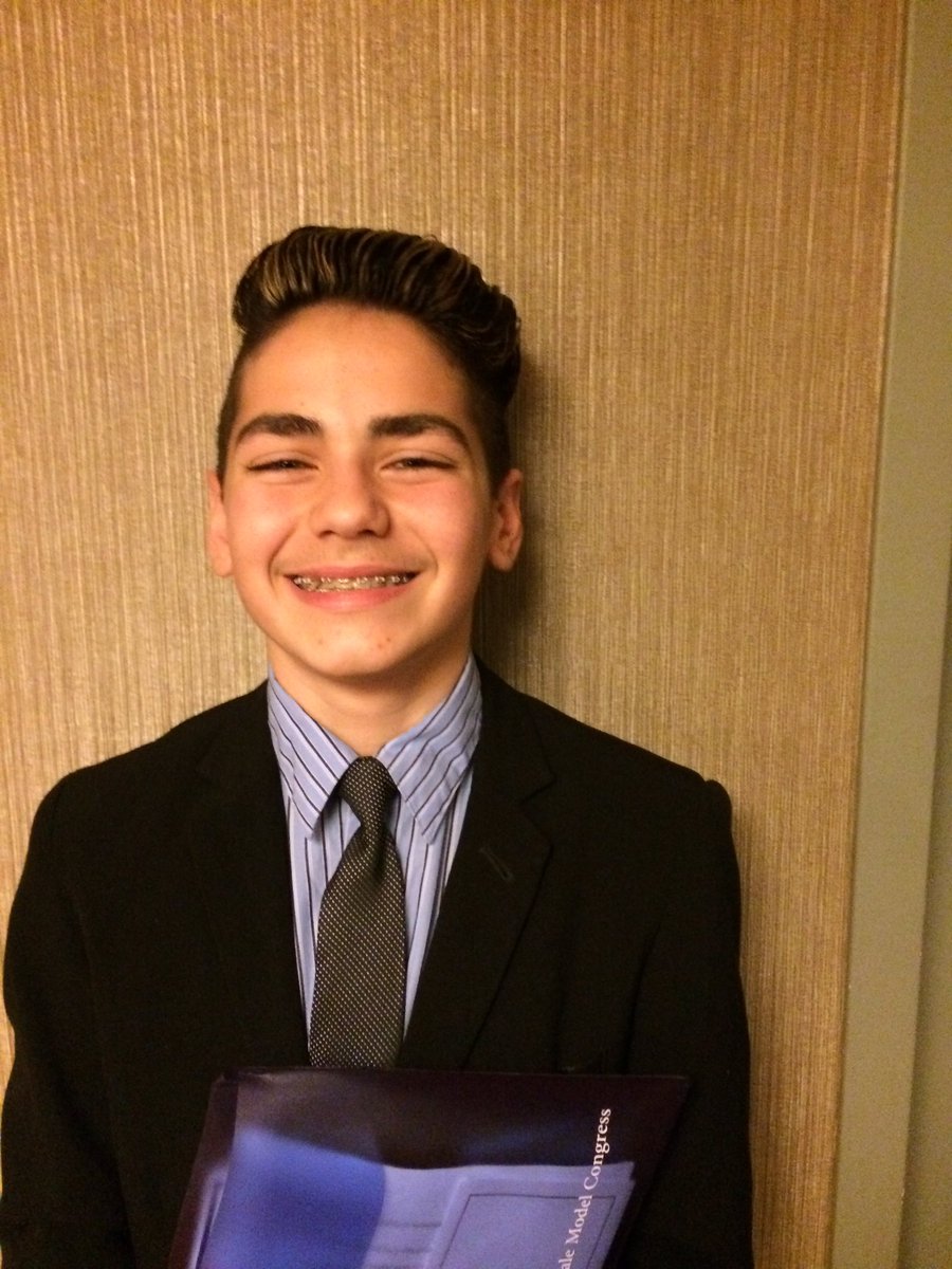 CalhounModelCo1's tweet photo. Congratulations to Keith Zazzi, first student in Calhoun history to pass a bill at Yale Model Congress. https://t.co/pMvbBWyOZd