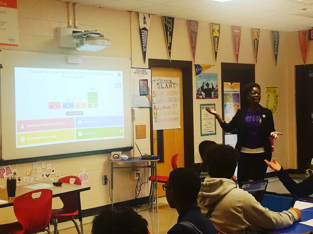 SucceedDRIVE's tweet photo. Yesterday, I had the pleasure of speaking with rockstar AVID students about Middle to High School transition. @smariecaldwell is doing amazing work with her AVID program. I was so blessed to pour into her students and support the work she does. π₯ππ https://t.co/hQNP7kSZwU