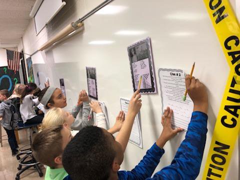 MrsGrage's tweet photo. Students had a blast problem solving with @RNewcomb157C in the Growth Mindset Escape Room. #ChelseaPride @Chelsea_Tigers https://t.co/BSXHxvql1X