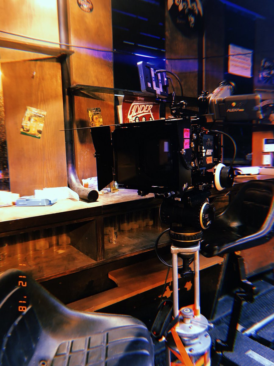 Had an amazing day shooting the new music video for <a href="/ImperialJadeRnR/">Imperial Jade</a> ❣️🎬 Can’t wait to hear their new album “On the Rise” 🤟🏼🎧