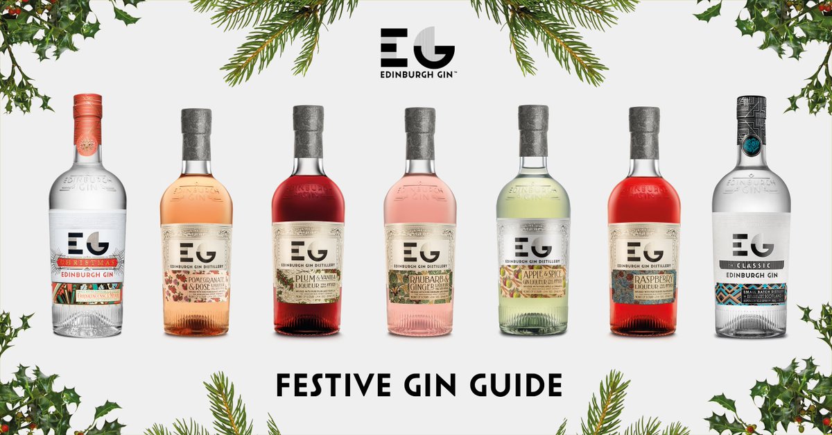 A flavour for every festive moment. Endless possibilities brought to you by Edinburgh Gin.