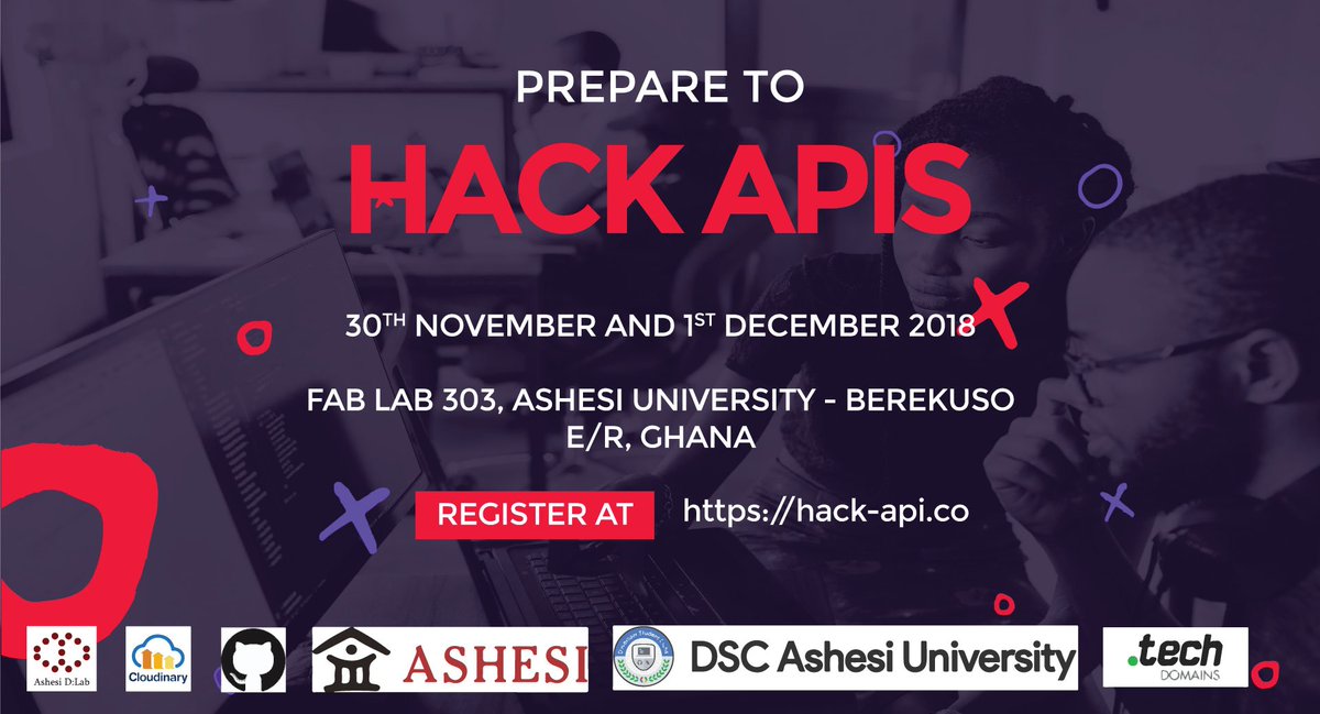 dscashesi's tweet image. We cannot wait for the upcoming events next semester!
#atAshesi #HackAPIGh #DSCAshesi #DSCGhana #localhackDay @solomonawosupin @aniediudo @Olaiw0la @wayne_gakuo @Ashesi @AshesiDesign