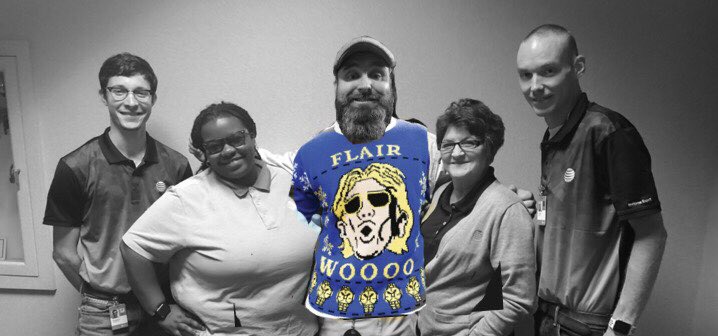 #TeamDash is ready to bring the #RicFlairWooooooo to #IHXLightsUpDecember