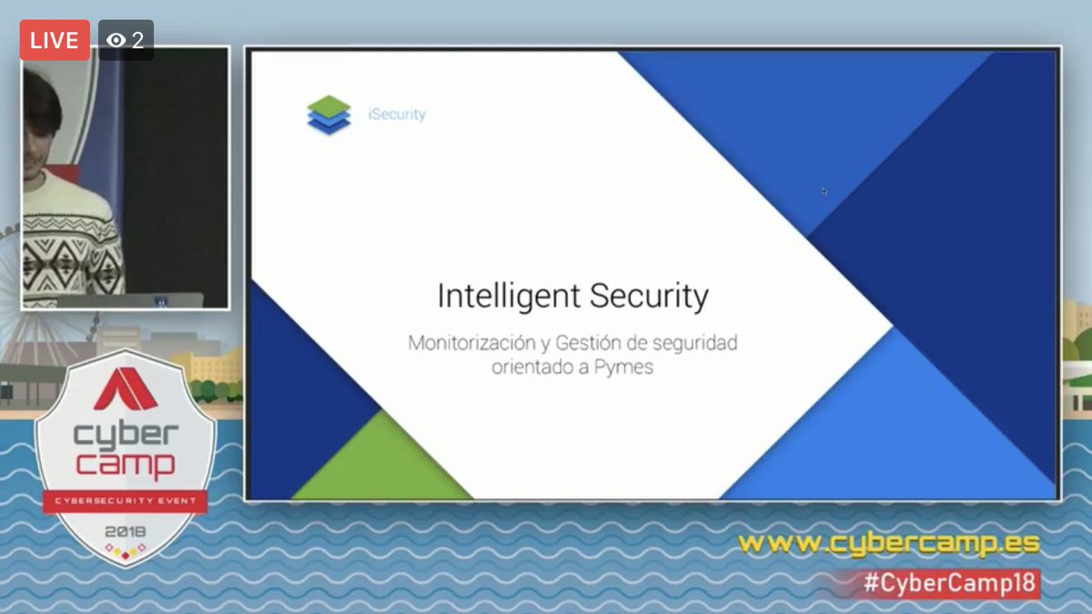 ajsb85's tweet photo. #iSecurity Agent. Mas molón que Javi. hahaha. #npl #CyberCamp18 #hackathon https://t.co/RfLyWhtsaM