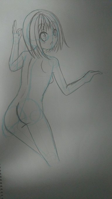 写真でポーズ練習 