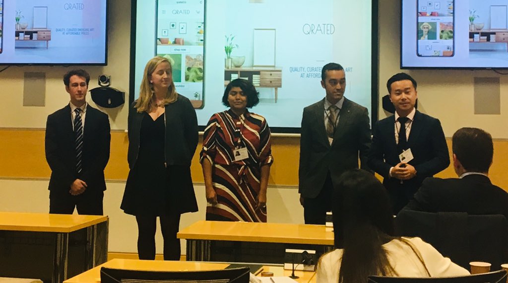 FindProductFit's tweet photo. Team #Qrated showing us how it’s done @StanfordGSB - second panelist tonight is @megannehb https://t.co/fIBmblyAoO