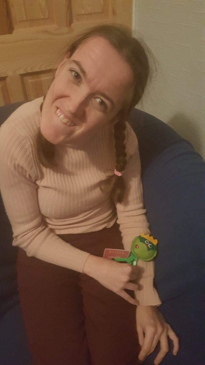 Stitchability1's tweet photo. Stitchy been out & about with Bernie one of our project participants. He needed bit of refreshment #community #stitchysprout #candoattitude #lifeability @Youthability1 @StitchDifferent https://t.co/pVnVXw9Ynh