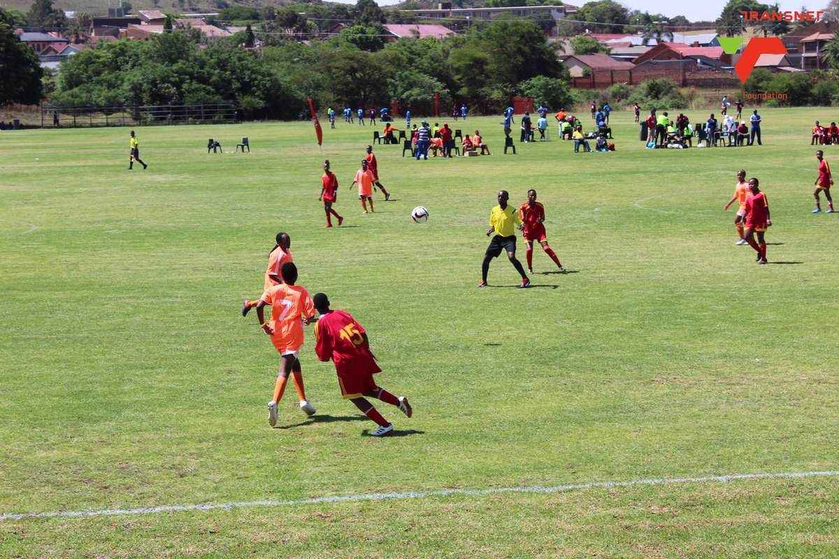 Female soccer stars from the Western Cape and Northern Cape making their mark. #TransnetNST2018 #TransnetCares