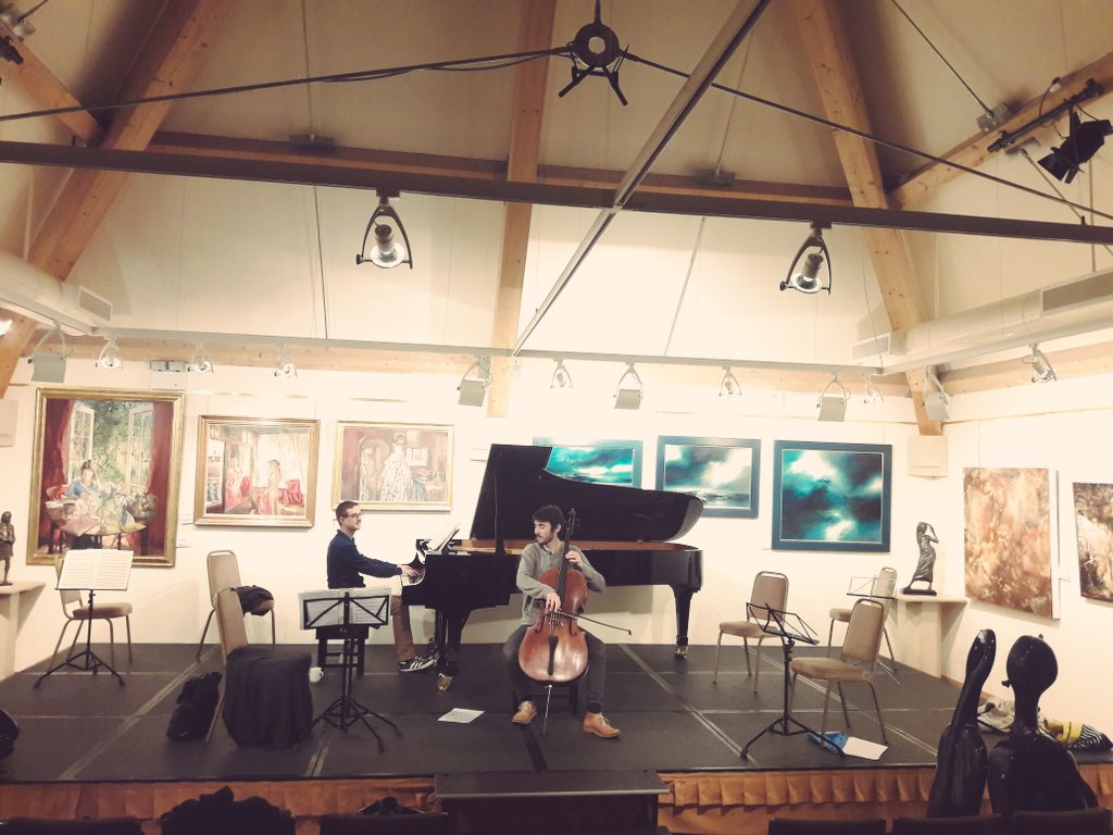 Back <a href="/ChampsHill/">The Music Room</a> for a concert a purely #Schumann with us and good friends <a href="/45thompson/">Robert Thompson</a> <a href="/philip_higham/">Philip Higham</a>