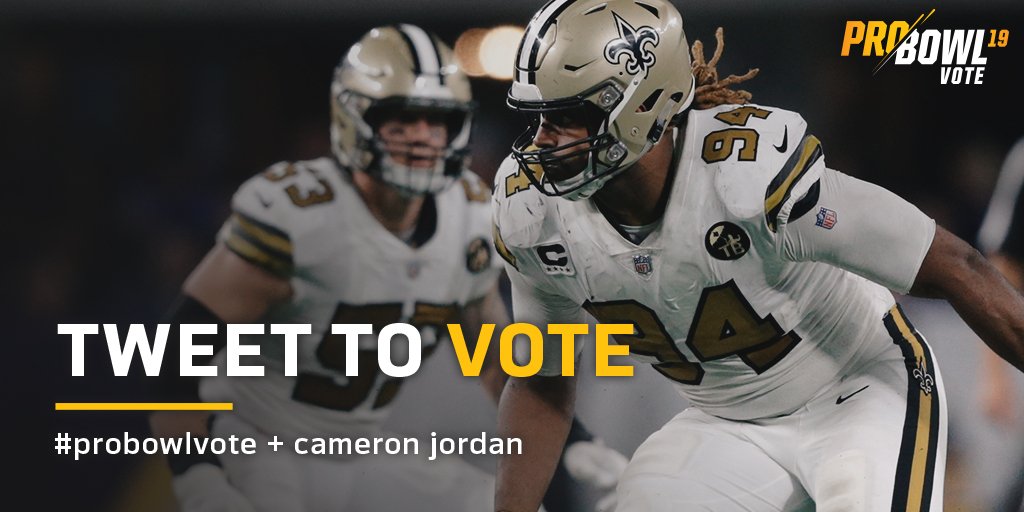 camjordan94's tweet photo. #probowlvote Cameron Jordan https://t.co/dxOeooSiZ5