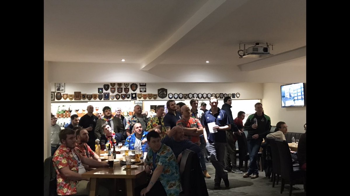 Presenting to a packed club house <a href="/HessleRugby/">Hessle Rugby</a>. #TryForChange