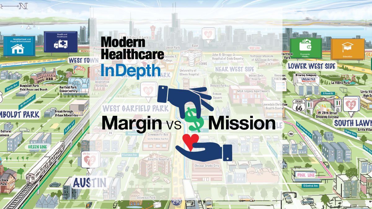 modrnhealthcr's tweet photo. InDepth Margin vs. Mission: Without explicit rules guiding not-for-profit hospitals, community benefit programs vary wildly. As the health systems grow, some question whether these programs justify providers' tax exemptions. https://t.co/UsSXLcZpDM #MHMarginVsMission #MHinDepth https://t.co/O8wsIvnOb7