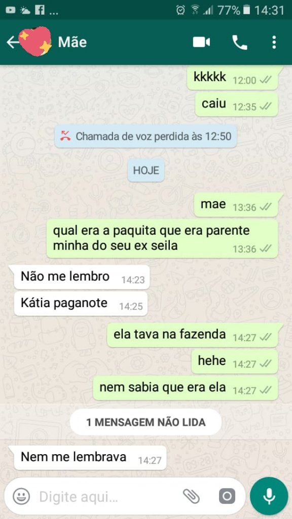 KariDashi's tweet photo. Aí do nada hj meu boy fala q te uma prima q foi paquita, ai eu jura? Quem? Ele nao lembrava mandou whats p mae dele e olha qm é kkkk #AFazenda10 #ProvaDeFogo #CATIAEXPULSA https://t.co/BTIV8prtlg