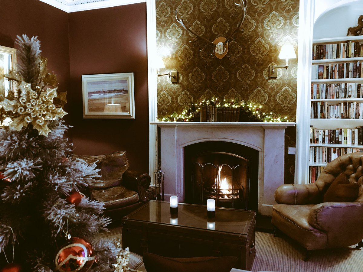 BoysEatScotland's tweet photo. 1st December &amp; Scotland’s Hotel of the Year has got its festive glad-rags on. What a fabulous place. @Knockendarroch #pitlochry #perthshire https://t.co/aUhvifLjRL