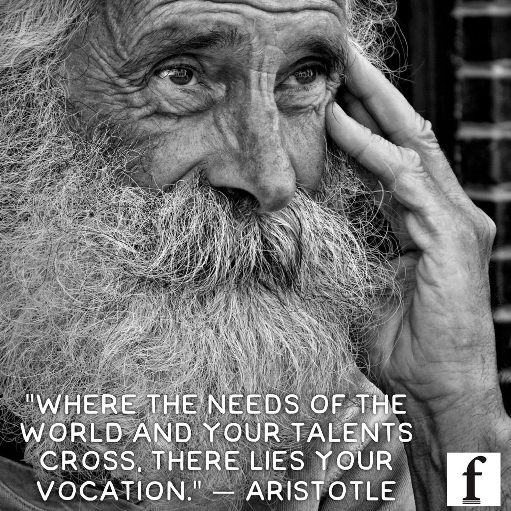 Inter_Play's tweet image. "Where the needs of the world and your talents cross, there lies your vocation." #Aristotle