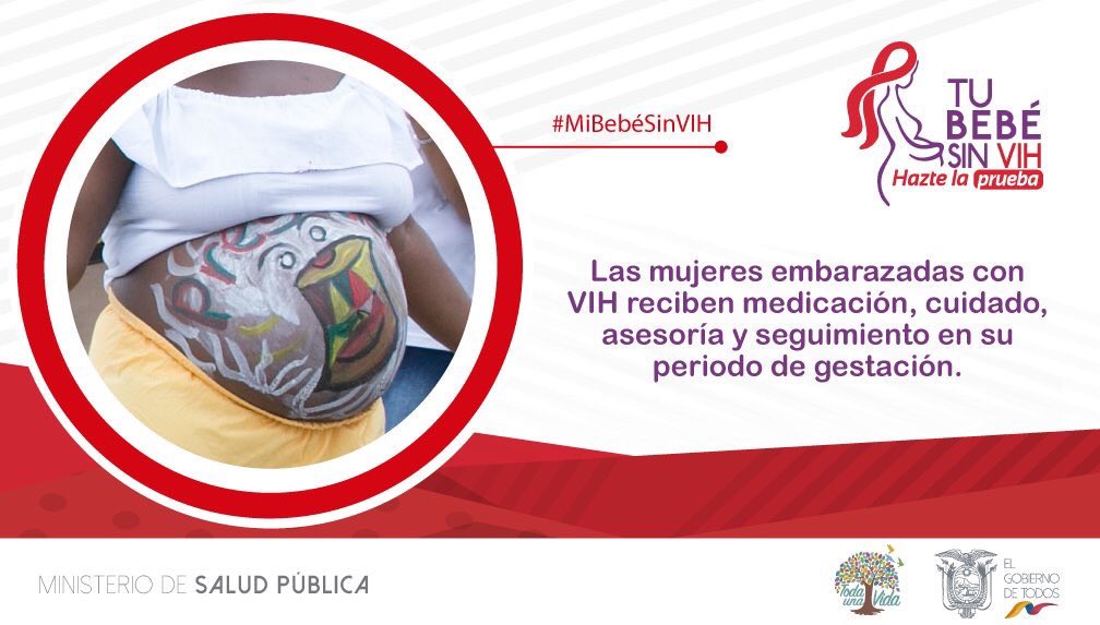 DPS_Chimborazo's tweet photo. #MiBebéSinVIH | MSPcuenta con la Estrategia para laEliminación de la TransmisiónMaterno Infantil de #VIH. |#HazteLaPrueba.
#EcuadorSin https://t.co/gUUZtfmqA3