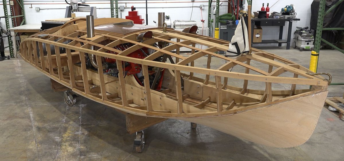 "Sure, you can use CNC to create signs...but you can also create unique and complicated pieces from wood and brass to build a recreation of a 1939 speedboat." bit.ly/2AN9Cqv