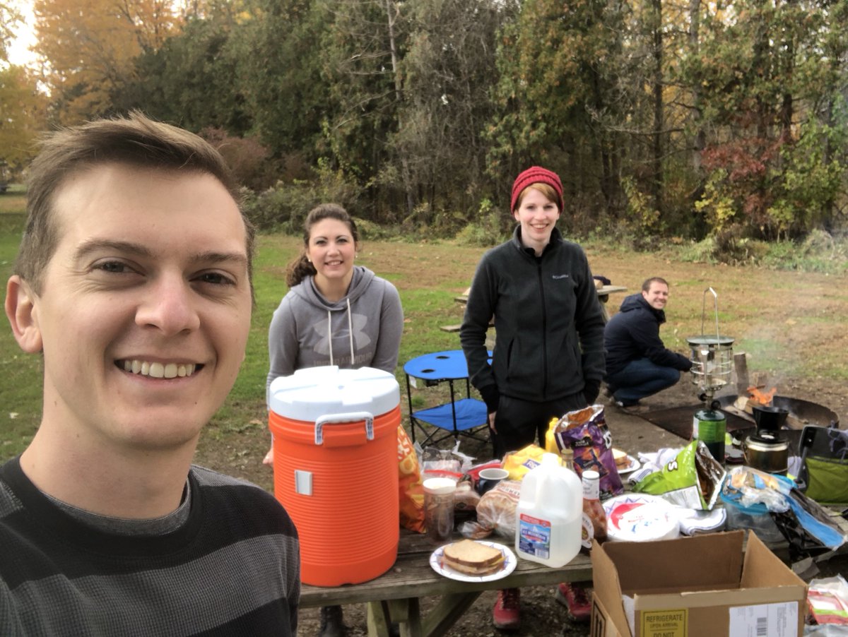 MaderaOutpost's tweet image. Camping with friends is the best! I can’t wait for spring and head up to #WildMichigan! On this particular evening the temp. dropped down to 29F. When we woke up, all our gear was covered in frost! Thank goodness for our zero degree Madera sleeping bags! bit.ly/2D9ofbQ