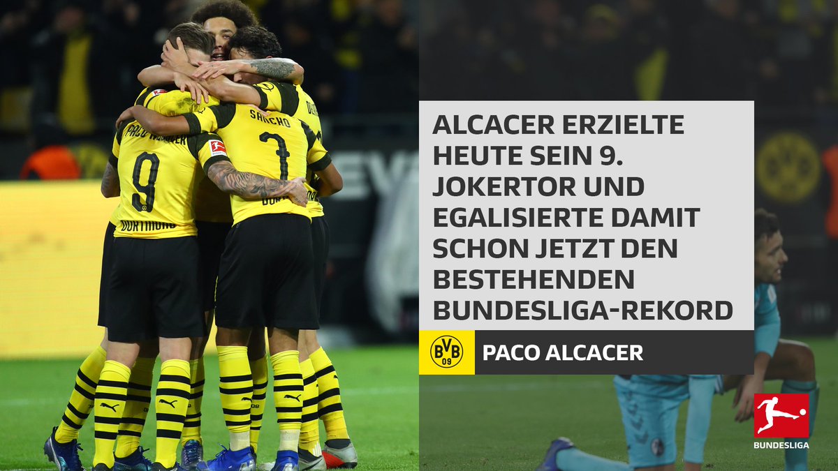 .<a href="/BVB/">Borussia Dortmund</a>'s Superjoker <a href="/paco93alcacer/">Paco Alcácer</a> ist nicht aufzuhalten! 😱