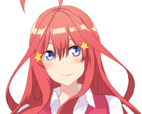 MAX ZさんがTwitterに投稿した中野五月(五等分の花嫁)のイラスト。