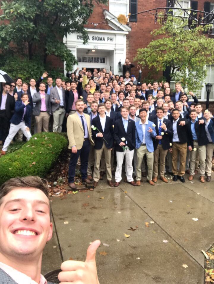 Congrats to our new initiation class of Beta Gamma. Go do big things boys