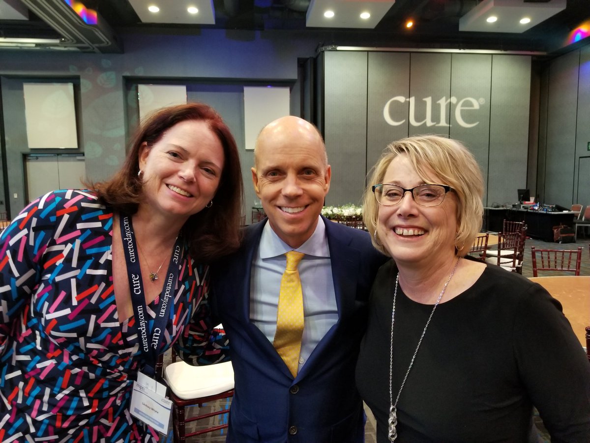 Thank you @cure_magazine for honoring #MPNHeroes like @MPN_RF founder Bob Rosen and myMPN guide Jean Diesch. We are pictured here with keynote speaker @ScottHamilton84 who delivered an inspiring message about perseverence and strength.