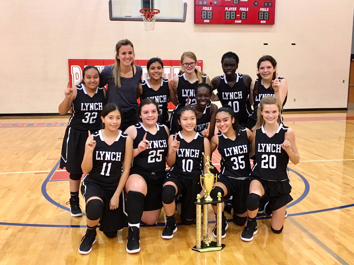 blathletics's tweet photo. 🏀 FROSH GIRLS 
at Duncanville Tournament
Lady Friars 34, Ursuline 10

BL wins tournament championship, moves to 16-0 this season. 👀
#MissionTradition https://t.co/r8Sn6YSgmZ